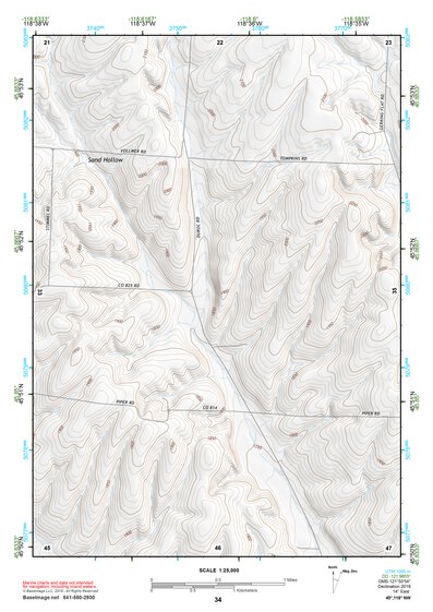 45118NW Page 34 Pendleton Topo Preview 1