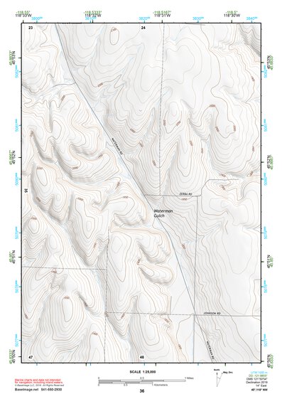 45118NW Page 36 Pendleton Topo Preview 1