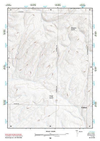 45118NW Page 54 Pendleton Topo Preview 1