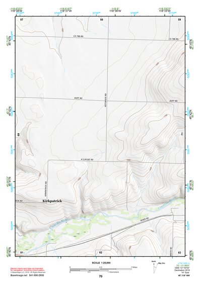 45118NW Page 70 Pendleton Topo Preview 1