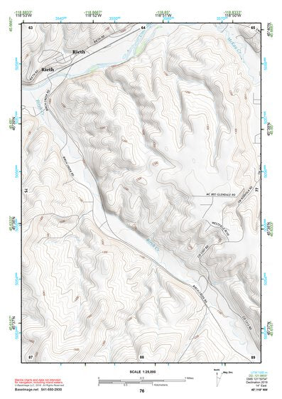 45118NW Page 76 Pendleton Topo Preview 1