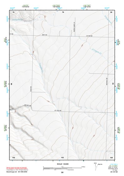 45118NW Page 91 Pendleton Topo Preview 1