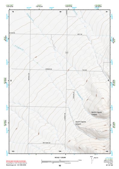 45118NW Page 92 Pendleton Topo Preview 1