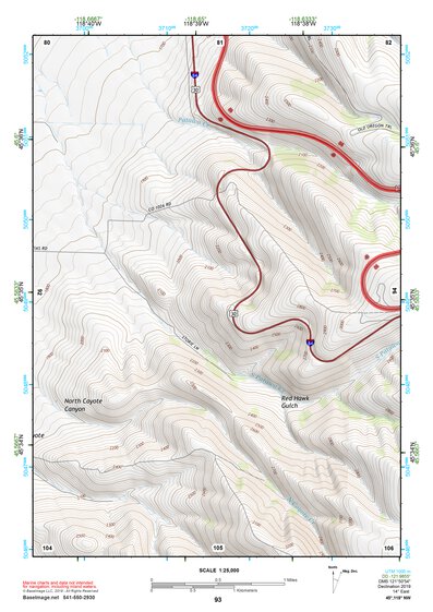 45118NW Page 93 Pendleton Topo Preview 1