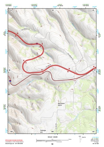 45118NW Page 94 Pendleton Topo Preview 1