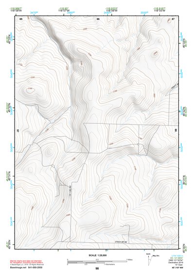 45118NW Page 98 Pendleton Topo Preview 1