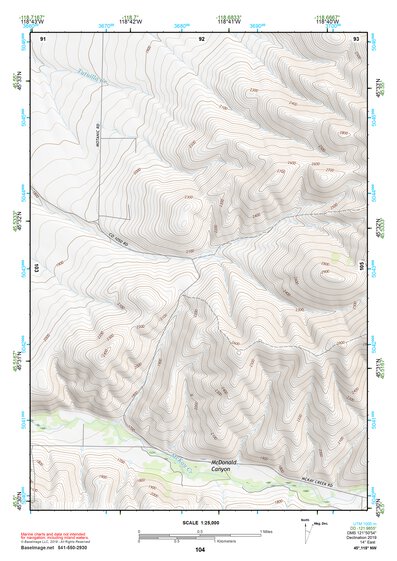 45118NW Page 104 Pendleton Topo Preview 1