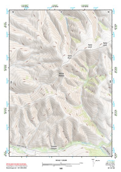 45118NW Page 105 Pendleton Topo Preview 1