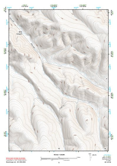45119SE Page 1 Heppner Topo Preview 1