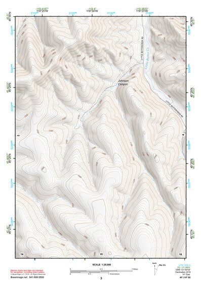 45119SE Page 3 Heppner Topo Preview 1