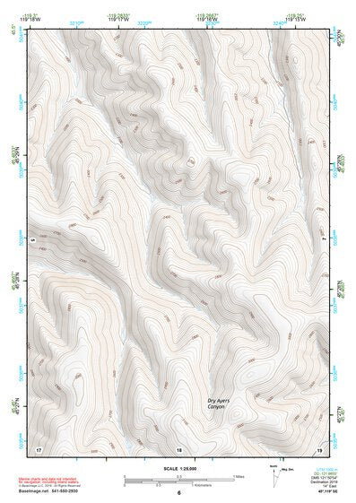 45119SE Page 6 Heppner Topo Preview 1