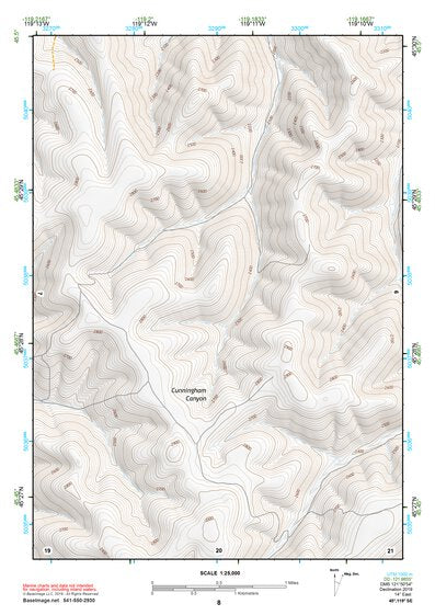 45119SE Page 8 Heppner Topo Preview 1