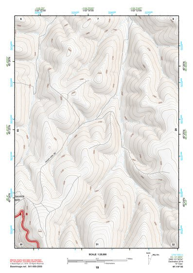 45119SE Page 19 Heppner Topo Preview 1