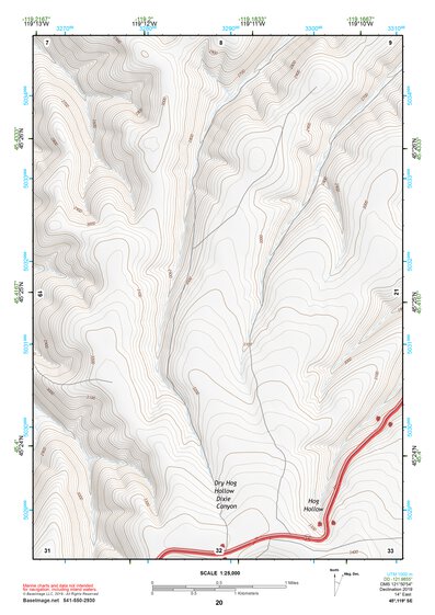 45119SE Page 20 Heppner Topo Preview 1