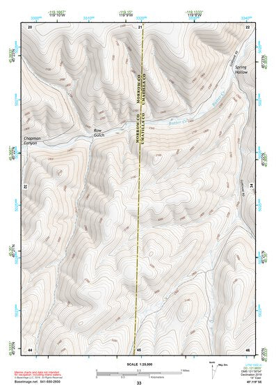 45119SE Page 33 Heppner Topo Preview 1