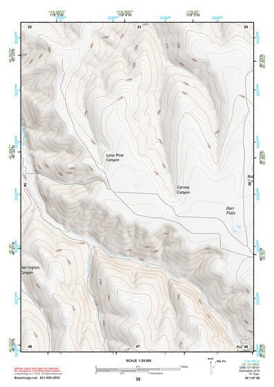 45119SE Page 35 Heppner Topo Preview 1