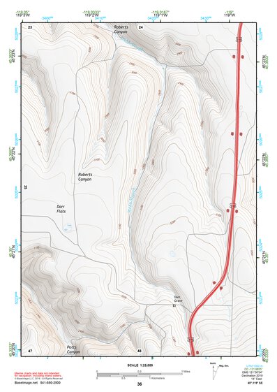 45119SE Page 36 Heppner Topo Preview 1