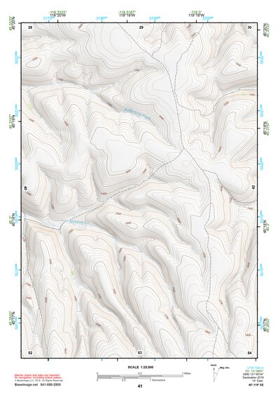 45119SE Page 41 Heppner Topo Preview 1