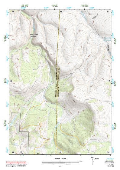 45119SE Page 57 Heppner Topo Preview 1
