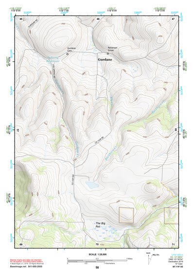 45119SE Page 58 Heppner Topo Preview 1