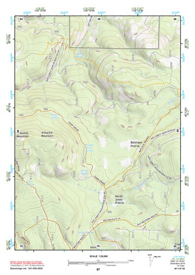 45119SE Page 67 Heppner Topo Preview 1