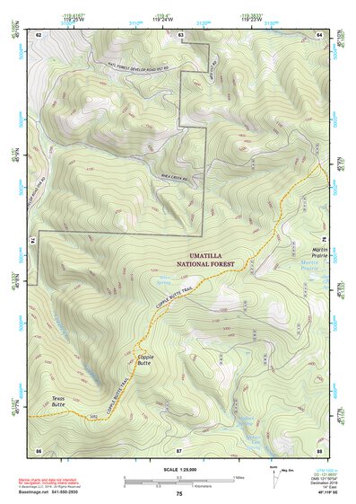 45119SE Page 75 Heppner Topo Preview 1
