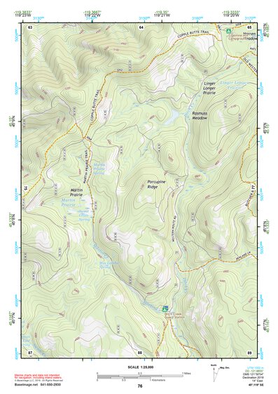 45119SE Page 76 Heppner Topo Preview 1