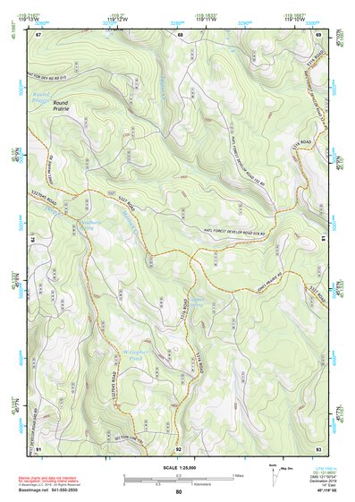 45119SE Page 80 Heppner Topo Preview 1