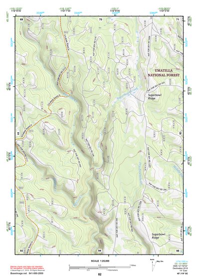 45119SE Page 82 Heppner Topo Preview 1