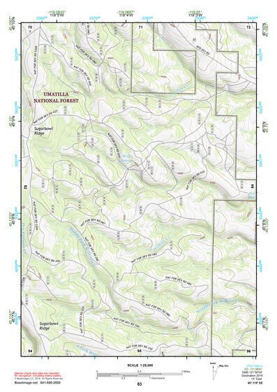 45119SE Page 83 Heppner Topo Preview 1