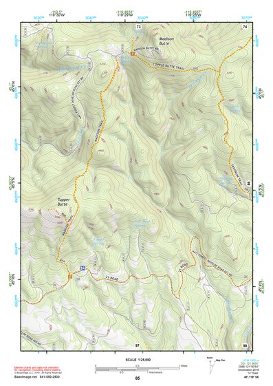 45119SE Page 85 Heppner Topo Preview 1