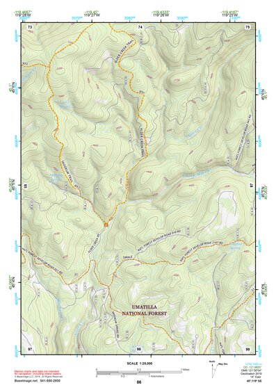 45119SE Page 86 Heppner Topo Preview 1