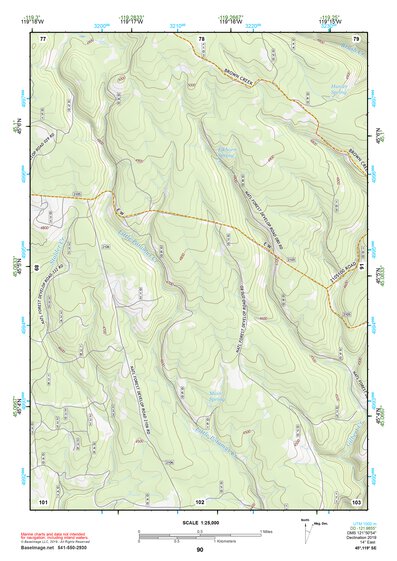 45119SE Page 90 Heppner Topo Preview 1
