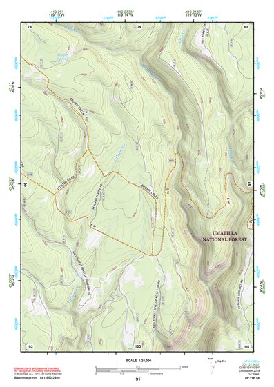 45119SE Page 91 Heppner Topo Preview 1