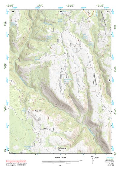 45119SE Page 98 Heppner Topo Preview 1