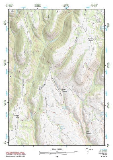 45119SE Page 100 Heppner Topo Preview 1