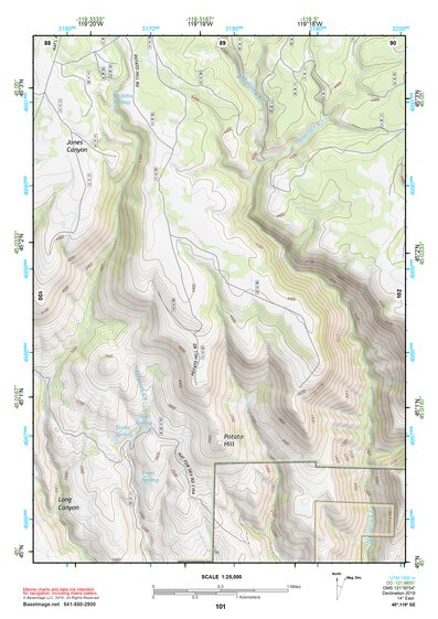 45119SE Page 101 Heppner Topo Preview 1