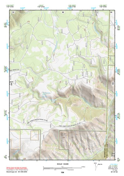45119SE Page 104 Heppner Topo Preview 1
