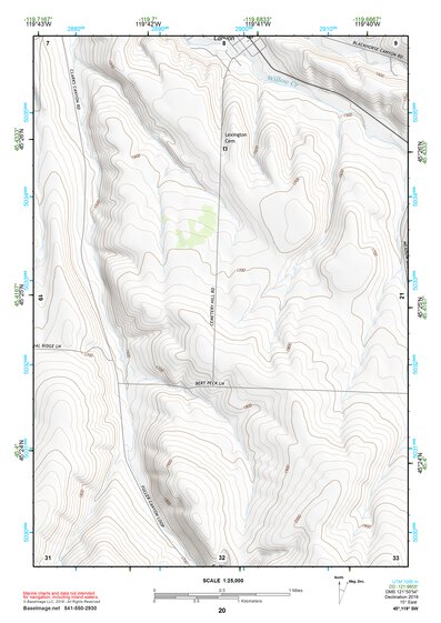 45119SW Page 20 Heppner Topo Preview 1