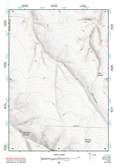 45119SW Page 29 Heppner Topo Preview 1