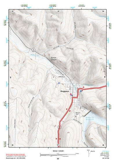 45119SW Page 35 Heppner Topo Preview 1