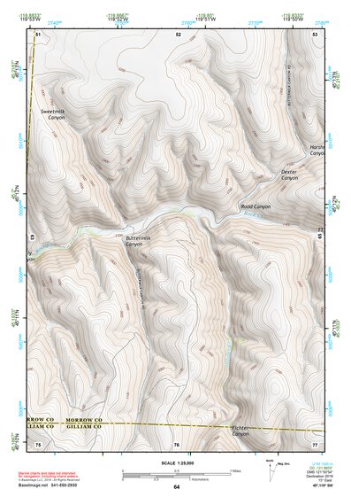 45119SW Page 64 Heppner Topo Preview 1