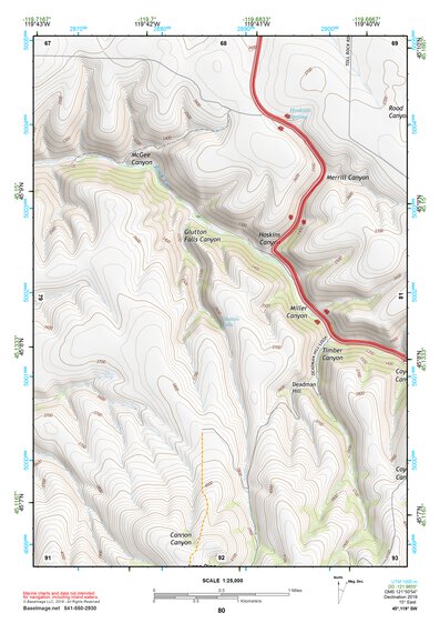 45119SW Page 80 Heppner Topo Preview 1