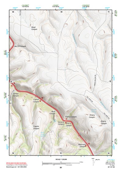 45119SW Page 81 Heppner Topo Preview 1