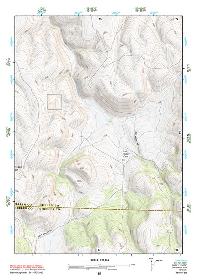 45119SW Page 85 Heppner Topo Preview 1