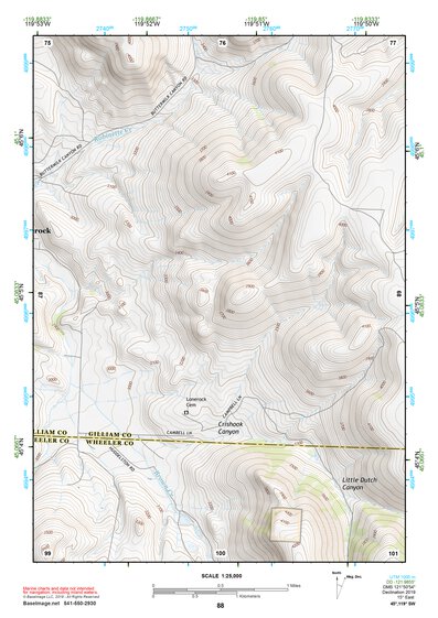 45119SW Page 88 Heppner Topo Preview 1
