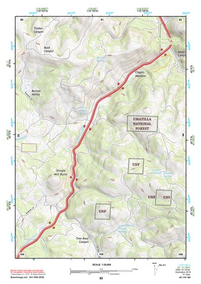 45119SW Page 93 Heppner Topo Preview 1