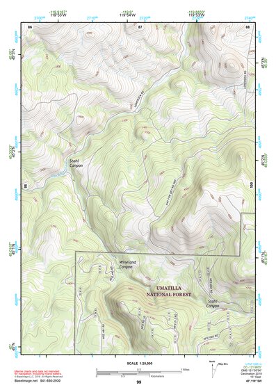 45119SW Page 99 Heppner Topo Preview 1