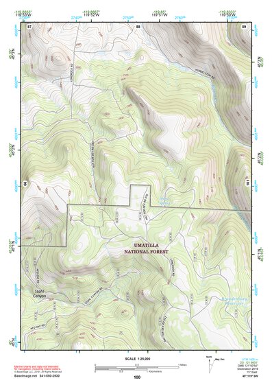 45119SW Page 100 Heppner Topo Preview 1
