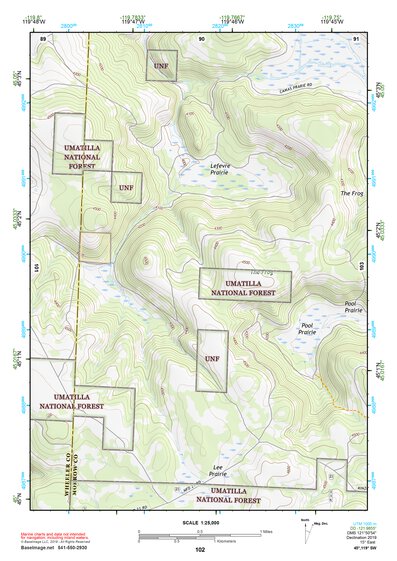 45119SW Page 102 Heppner Topo Preview 1